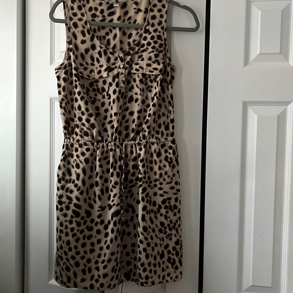 Guess leopard print dress!